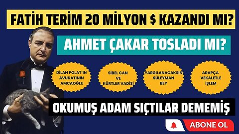 AKP-MHP:Peşrev bitti el ense başladı / Fatih Terim / Ahmet Çakar / BİM / Dilan Polat / Kral Charles