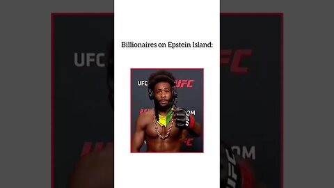 Billionaires on Epstein Island | UFC Paris | MMA | Memes | #shorts