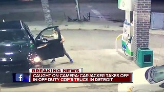 Off-duty cop carjacked at gunpoint in Detroit, one suspect arrested