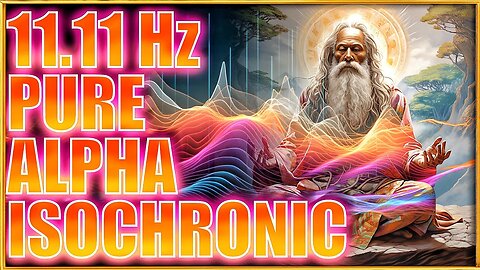 11.11 Hz ISOCHRONIC TONE - Transcend your Limits 🌛 🕯 🦋