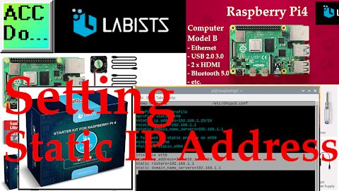 Raspberry Pi Setting Static IP Address