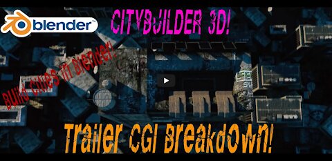 CityBuilder 3d Blender add-on breakdown: Trailer setups Explained pt. 1