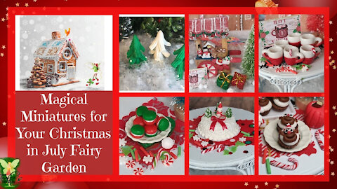 Teelie's Fairy Garden | Magical Miniatures for Your Christmas in July Fairy Garden | Teelie Turner