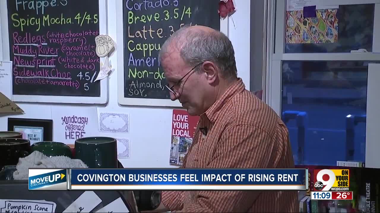 Can small businesses afford to stay in the Covington they created?