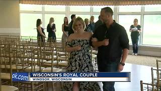 Couple exchange vows in Windsor, Wisconsin same day as the royal wedding