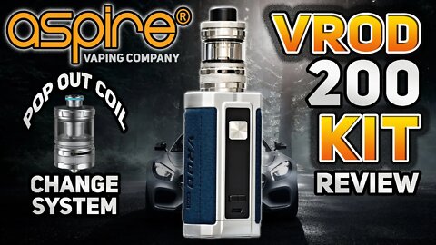 Aspire VROD 200w Starter Kit with GUROO Tank #HunkyVapeReview