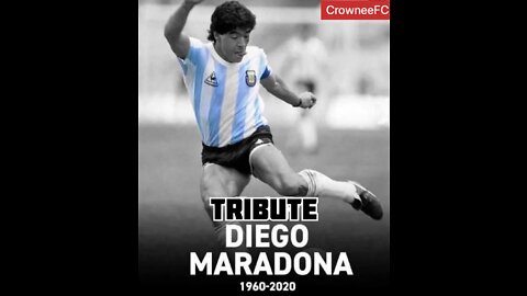 Tribute to Diego Maradona A Football Legend 1960–2020 FHD