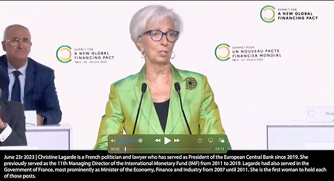 Climate Change | "Climate Change Affects Inflation, And Inflation Is the BEAST That All Central Bankers Want to Tame And Discipline." - Christine Lagarde | "To Prevent the Apocalypse We Will Need to Impose Some New Taxes." - Yuval Noah