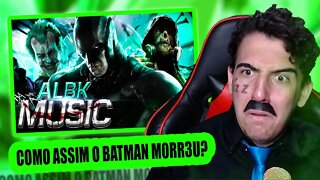 PASTOR REACT Rap do Batman (Arkham Knight) - FOI ASSIM QUE O BATMAN MORREU | ALBK 10