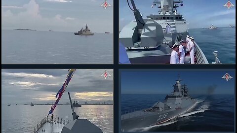 ⚓️ Russian Navy ships take part in Multilateral Naval Exercise Komodo 2023 off coast of Indonesia