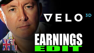 VLD Stock - Velo3d Earnings CALL - INVESTING - Martyn Lucas Investor