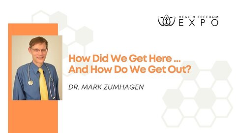 Dr Mark Zumhagen: How Did We Get Here And How Do We Get Out