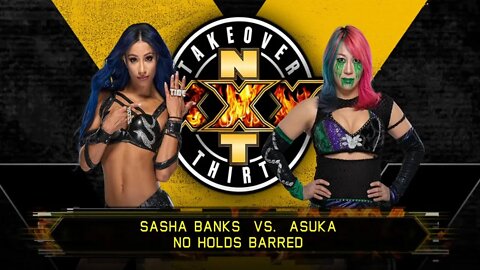 Asuka Vs Sasha Banks WWE 2k22