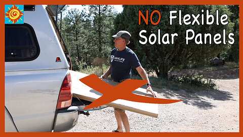 Why We Aren't Installing Flexible Solar Panels on our Ford Transit Trail Edition Van Conversion