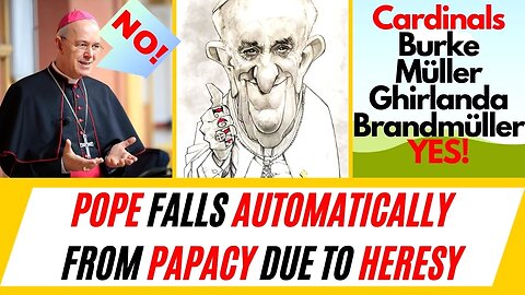 Pope Automatically Falls from The Papacy for Heresy