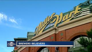 Milwaukee Brewers fans starting to believe in their first place crew