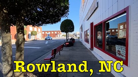 I'm visiting every town in NC - Rowland, North Carolina