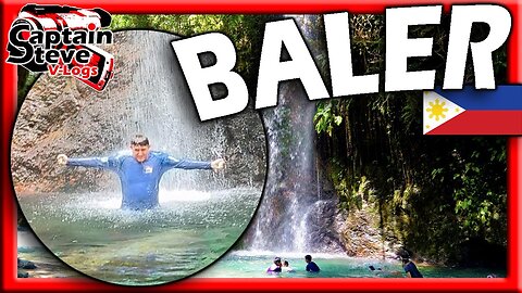 Exploring Baler, Philippines: Caunayan Falls, Beaches and Massive Balete Tree | UK Guy's Travel Vlog