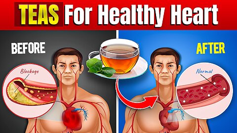 5 AMAZING Teas That Prevent Heart Attack, Clean Arteries & Lower High Blood Pressure!