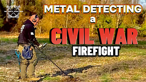 Metal Detecting a Civil War firefight, and the relics that tell the story