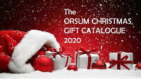 The Orsum Christmas Gift Catalogue 2020