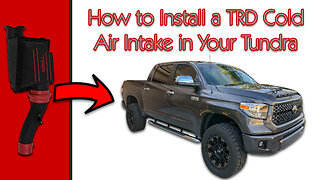 How to Install a TRD Cold Air Intake in Your Toyota Tundra [4K]