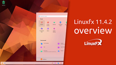 Linuxfx 11.4.2 overview | Fast, stable and safe
