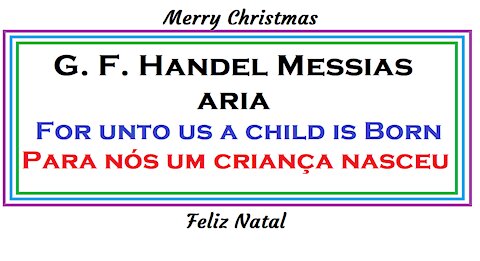 Para nós uma criança nasceu - For unto us a child is born