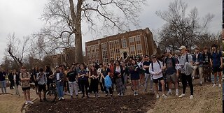 University of Oklahoma: A Wild, Rowdy, Massive Crowd: Contending w/ Homosexuals, Atheists, Hypocrites, And 1 Backslidden Christian Promises To Get Right With God! (Wednesday Preaching)