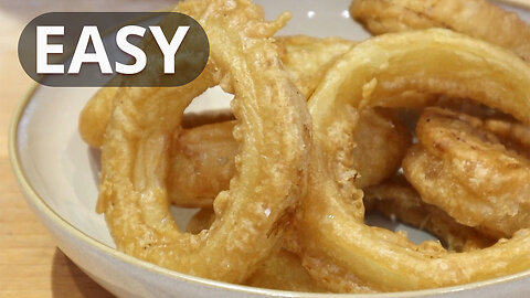 TRY THESE - Onion Rings EASY to follow recipe