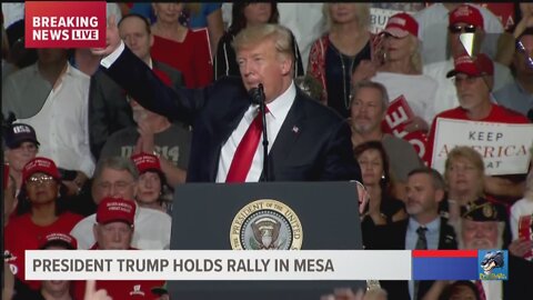 Dawgs of War - Trump Rally - Mesa, AZ