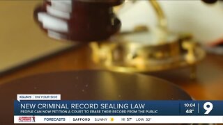 New Arizona law will allow some criminal records to be sealed