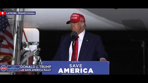 🇺🇸 Donald Trump in Latrobe, Pennsylvania · Save America in 2022 Midterm Election Rally (Nov 5, 2022)