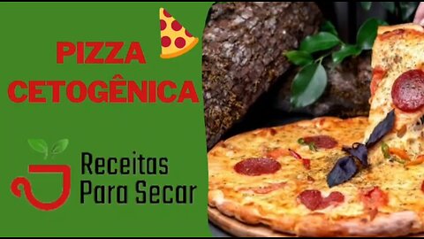 Receita LowCarb De Massa De Pizza Cetogênica