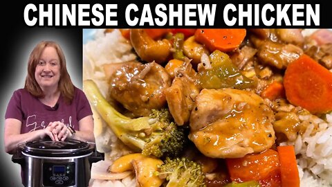 Chinese CASHEW CHICKEN in the Crockpot