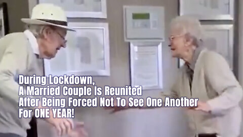 During Lockdown, A Married Couple Is Reunited After Being Forced Not To See One Another For ONE YEAR