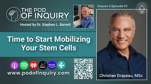 Time to Start Mobilizing Your Stem Cells with Christian Drapeau, MSc.
