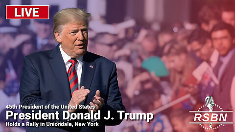 LIVE: President Trump Holds a Rally in Uniondale, New York - 9/18/24 | Join Eric Trump, Navarro, Flynn, Kash, Julie Green, Amanda Grace & Team America October 17-18 In Selma, NC (Request Tix Via Text 918-851-0102)