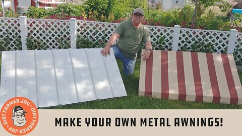 Make Your Own Metal Awnings!