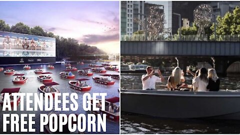 Calgary Is Getting A Floating Cinema & You Watch From Your Own Social Distance Boat