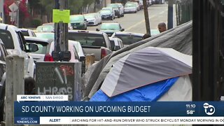 SD County working on upcoming budget to address key areas including homelessness & mental health services