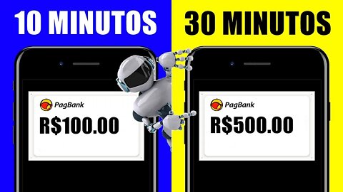 Novo RÔBO DE PIX Gera R$100 DE GRAÇA no Cadastro + R$500 no Pix Sem Esforço (Ganhar Dinheiro Online)
