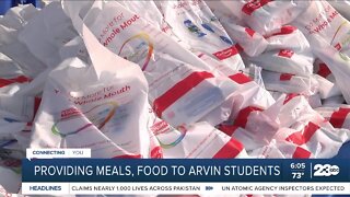 Providing Meals for Arvin Students