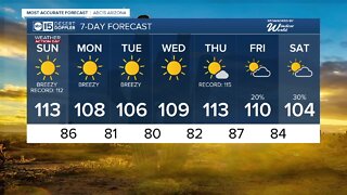 More record heat this weekend!