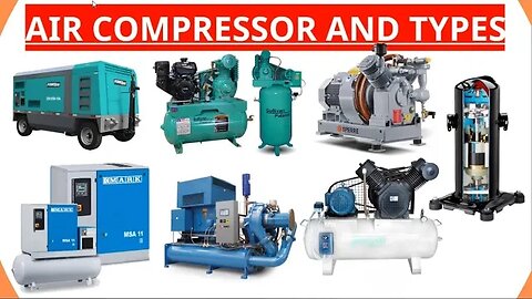 Air Compressor | Type of air compressor | #compressor #aircompressors #aircompressor #learning