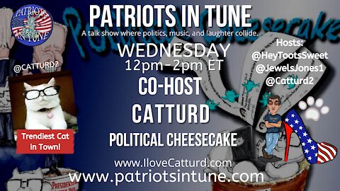 CATTURD'S TOP 10 TURKEY COUNTDOWN! Political Cheesecake - Patriots In Tune Show - Ep. #498 - 11/24/2021