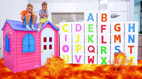 ABC Learn English Alphabet with Vlad and Niki