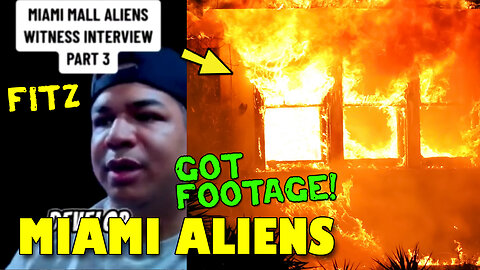 Fitz Got Miami Alien Footage! House Blows Up!