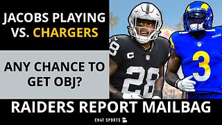 Josh Jacobs playing against the Chargers?