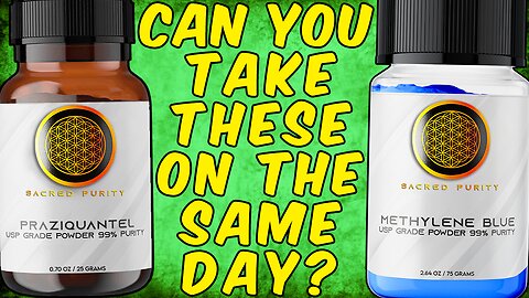 Can You Take Praziquantel And Methylene Blue On The Same Day?